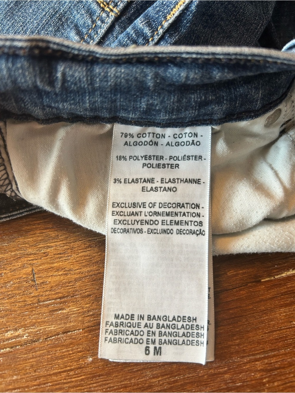 Denizen by Levi’s Women’s 6M Bootcut Jeans Blue Stretch Denim - Picture 3 of 7